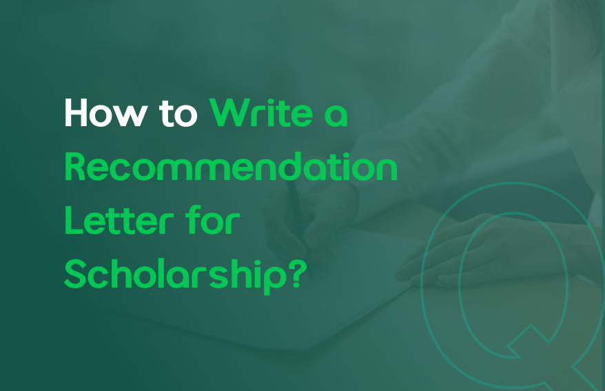 recommendation letter for scholarship