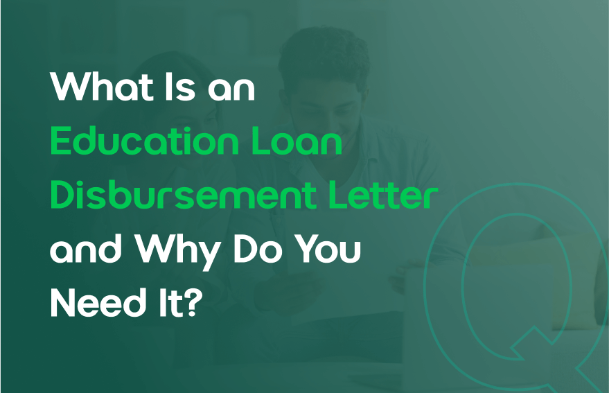 Education Loan Disbursement Letter